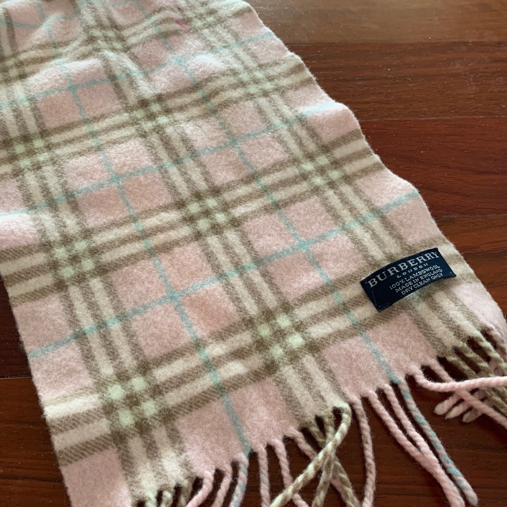 COPY - Pink Burberry Scarf